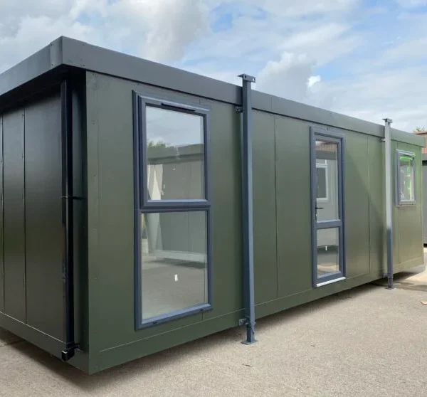 Cabine Jackleg de 24 pieds x 10 pieds (cabine de chantier).