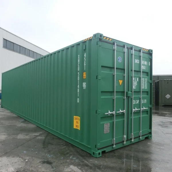 Conteneur maritime High Cube de 40 pieds – nouveau